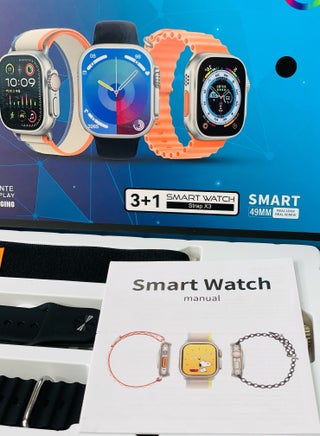 3 + 1 Smart Watch Ultra Touch Color Screen Bluetooth Calling Health and Sports Smartwatch Black - pzsku/Z4F04B069B4A7396FE525Z/45/1744365420/29ceb0ba-99bb-4a7b-8a35-0eeeac85f89f