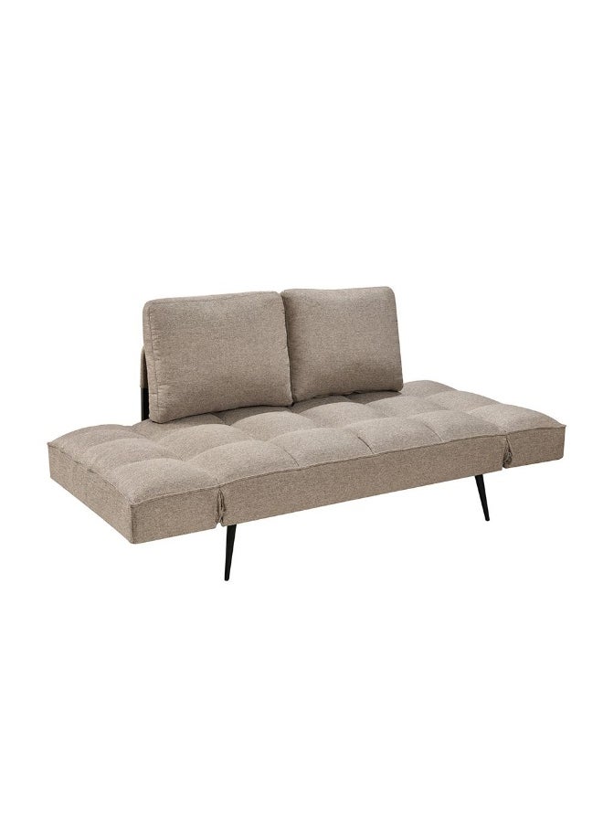 DANUBE HOME Albert Fabric Sofa Bed Convertible Sleeping Sofabed Comfortable Living Room Furniture - Grey  - Image 3