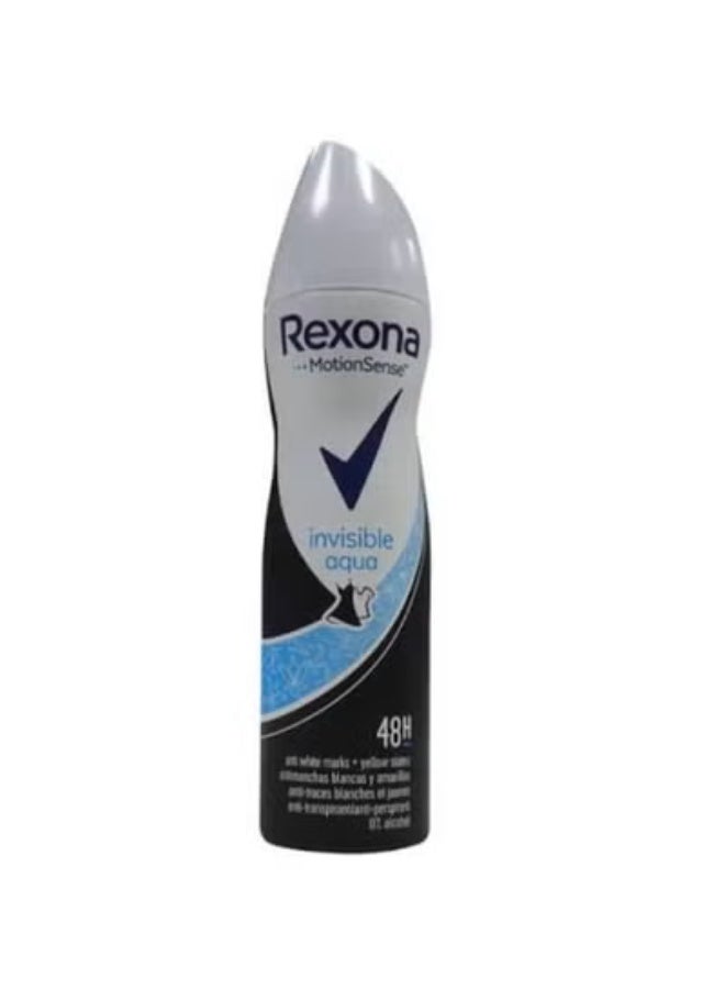 Rexona Deodorant Spray Invisible Aqua 150 ml