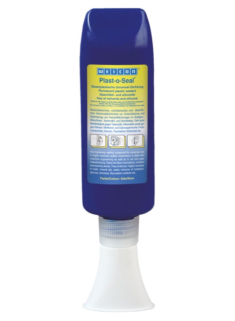 WEICON Plast-o-Seal | 90 g | Tube heat resistant sealant for paper seals - Image 1