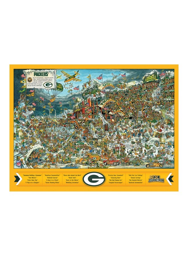YouTheFan Nfl Joe Journeyman 18'' X 24'' 500 Piece Team Puzzle - Image 4