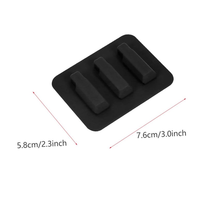 Black Guitar Mute Pad Noise Reduction Foam Soft Practice Tool for Acoustic Guitar - Image 3