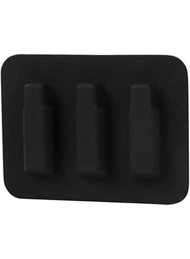 Black Guitar Mute Pad Noise Reduction Foam Soft Practice Tool for Acoustic Guitar - Image 1