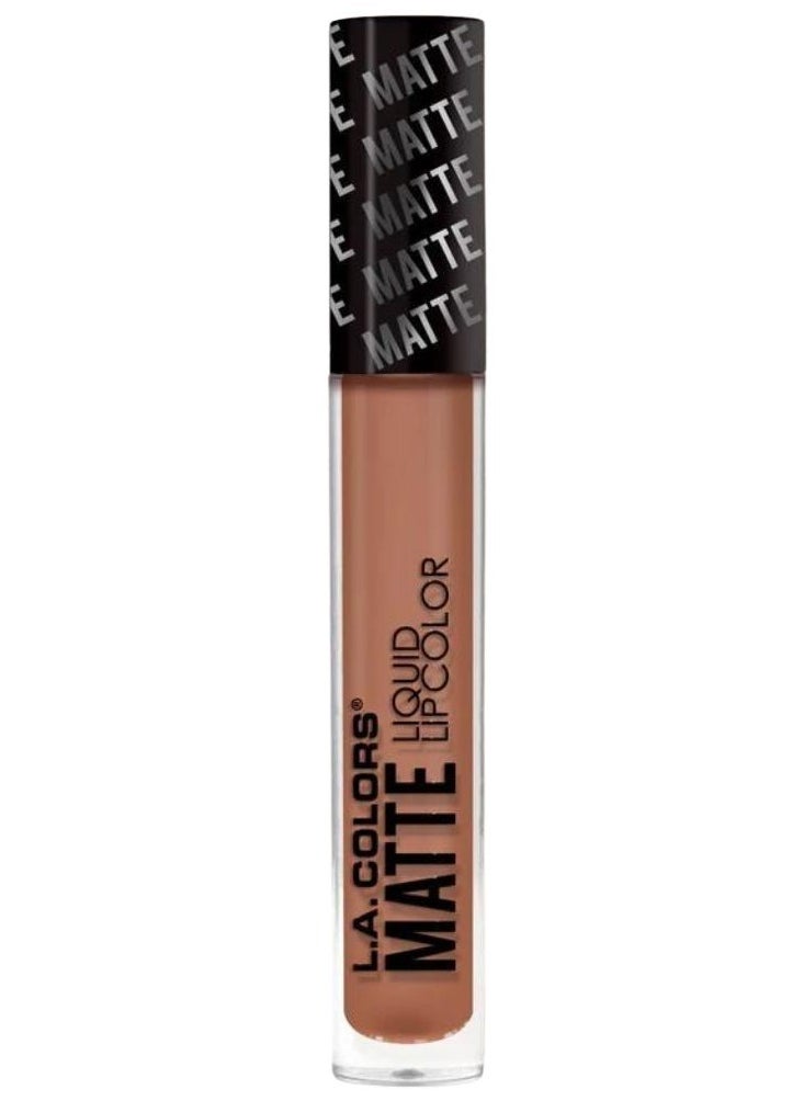 LA Colors L.A. Colors Matte Liquid Lip Color Long Wearing Sultry 4g  - Image 1