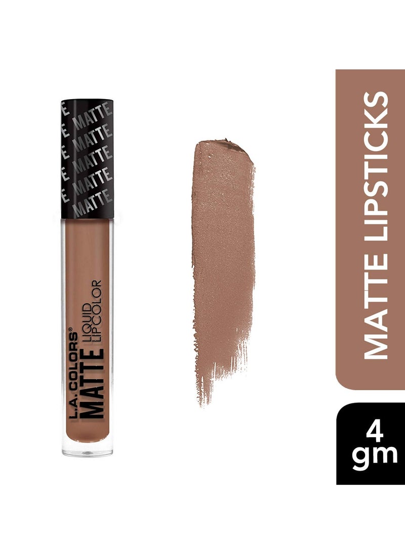 LA Colors L.A. Colors Matte Liquid Lip Color Long Wearing Sultry 4g  - Image 2