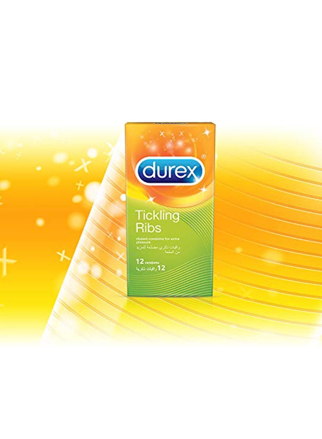 Durex Tickling Ribs Condom - Pack Of 12 - Image 5