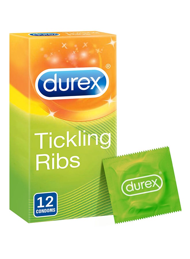Durex Tickling Ribs Condom - Pack Of 12 - Image 1