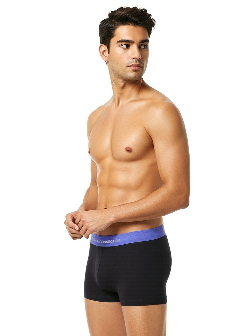 French Connection 3 Pack Multi-Color Solid Briefs - Image 2