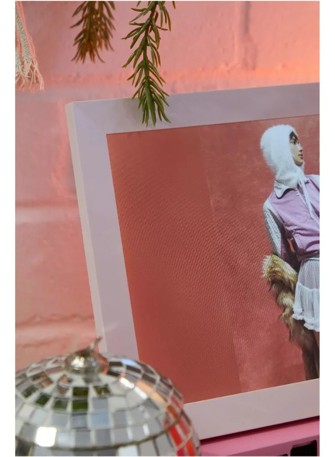 Pixie Smart Digital Photo Frame | WiFi Connected Picture & Video Display, Full HD, TouchScreen 10.1" size, Built-in Speaker, Type-C & Micro SD port, Great Gift for Family, Friends, Parents - Pink