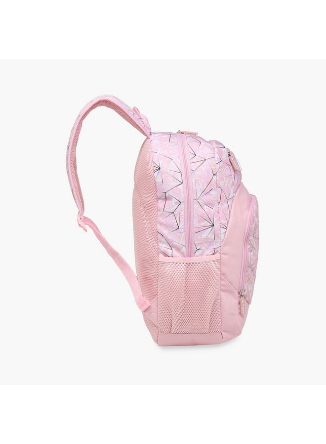 Kappa Girls Printed School Backpack with Lunch Bag and Pencil Pouch set - Image 4