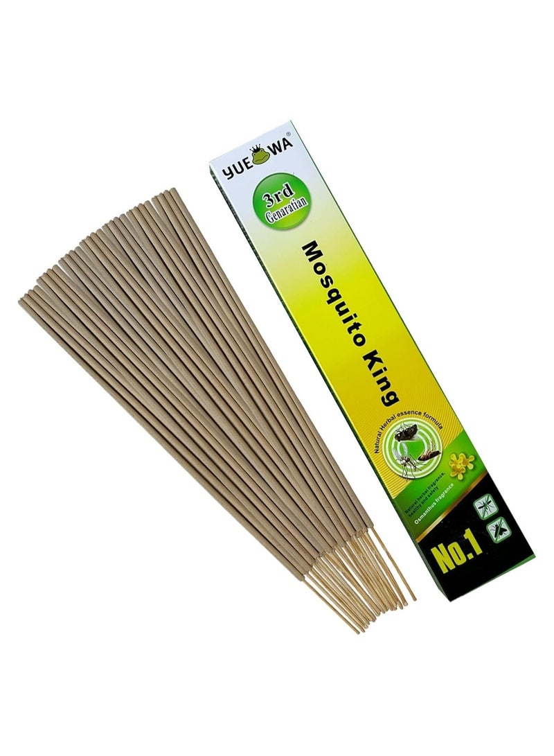 Mosquito Repellent Incense Sticks, 90 Sticks Per Box, Insect Repellent with Plant Based Essential Oils