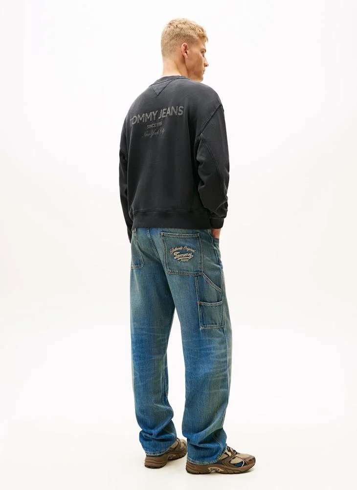 TOMMY JEANS Classic '90s Tonal Back Logo Sweatshirt