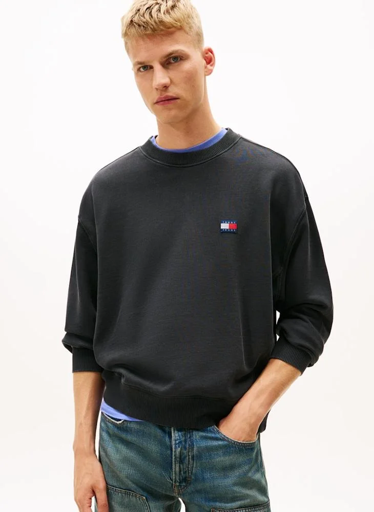 TOMMY JEANS Classic '90s Tonal Back Logo Sweatshirt