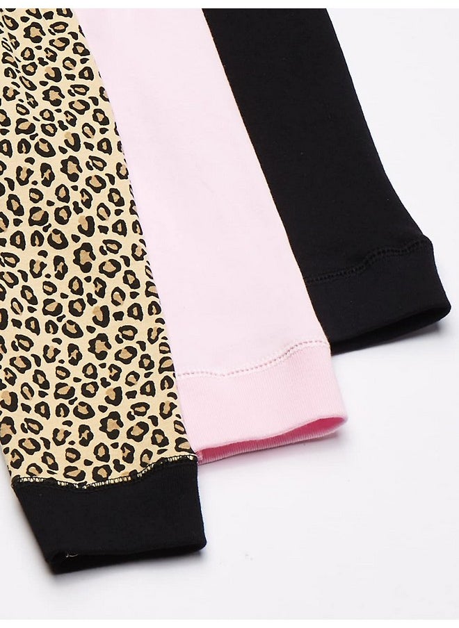 Luvable Friends - Unisex Baby Cotton Pants Leopard 03 Months - Image 1