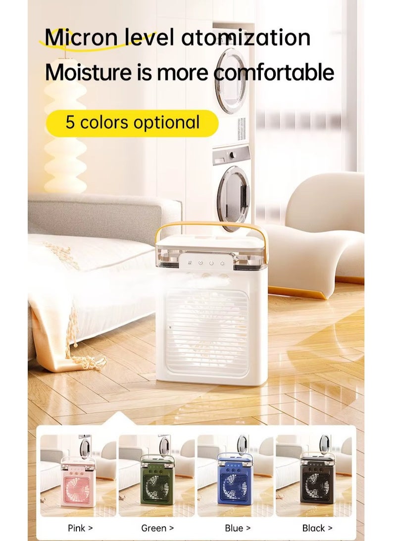مكيف هواء صغير شخصي، مروحة ترطيب رذاذ الماء، مروحة تبريد هواء محمولة بمنفذ USB - Image 3