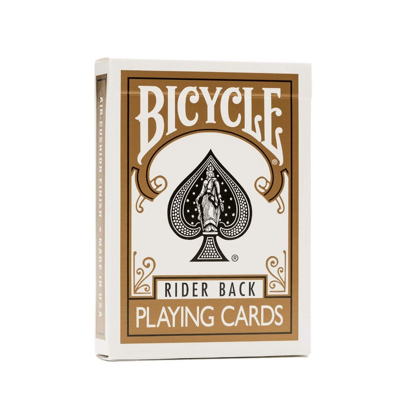 Bicycle Rider Back Gold Deck - Image 1