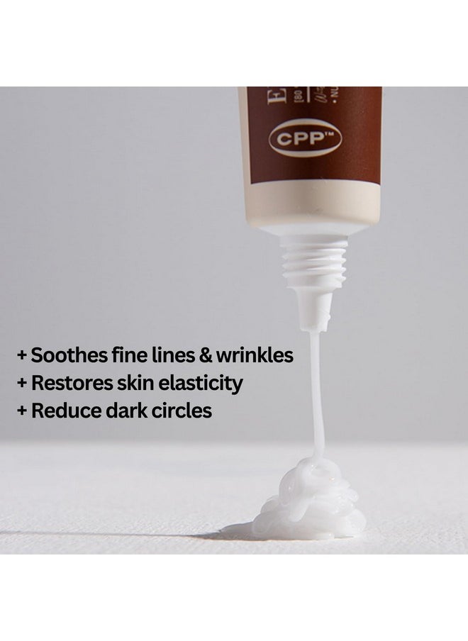 Elensilia Elensilia CPP Baby Collagen 80 Snail Mucin Intensive Eye Cream 1.01 Fl. Oz - Size and Collagen Peptide Concentration Upgraded, Matrixyl 3000, Haloxyl for Anti Wrinkle Plumping, Firming  - Image 3