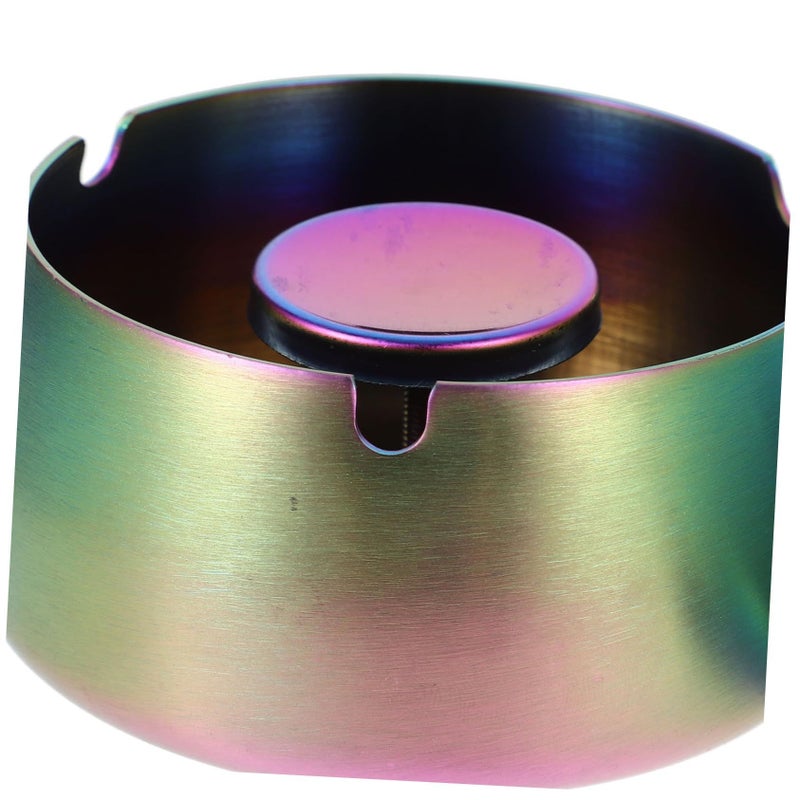 Standing Stainless Steel Windproof Ashtray Outdoor Car Cigar Ash Holder Home - Image 5