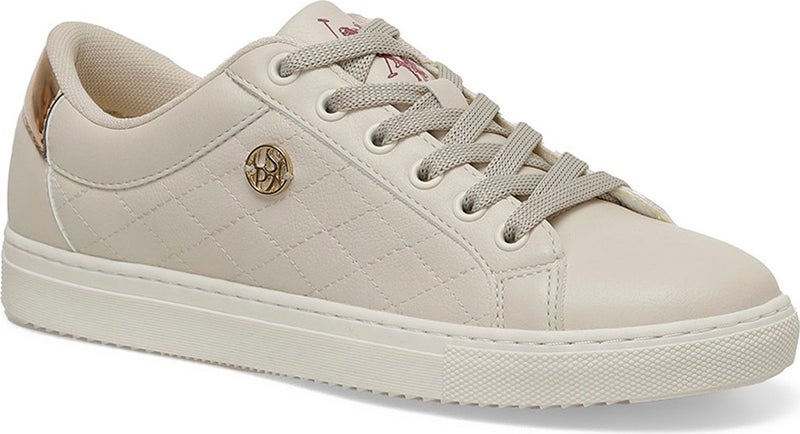 U.S. Polo Assn. BASE. Polo Assn. Tiggy 4fx Beige Women's Sneaker - Image 2