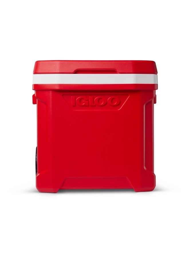 Igloo Profile Ii 60 Roller Cooler Box - Red Star  - Image 1