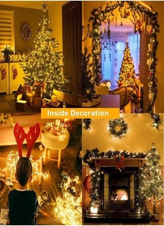50M Christmas String Light, Fairy Lights Plug in LED For Christmas Festival Decoration String Light Warm White