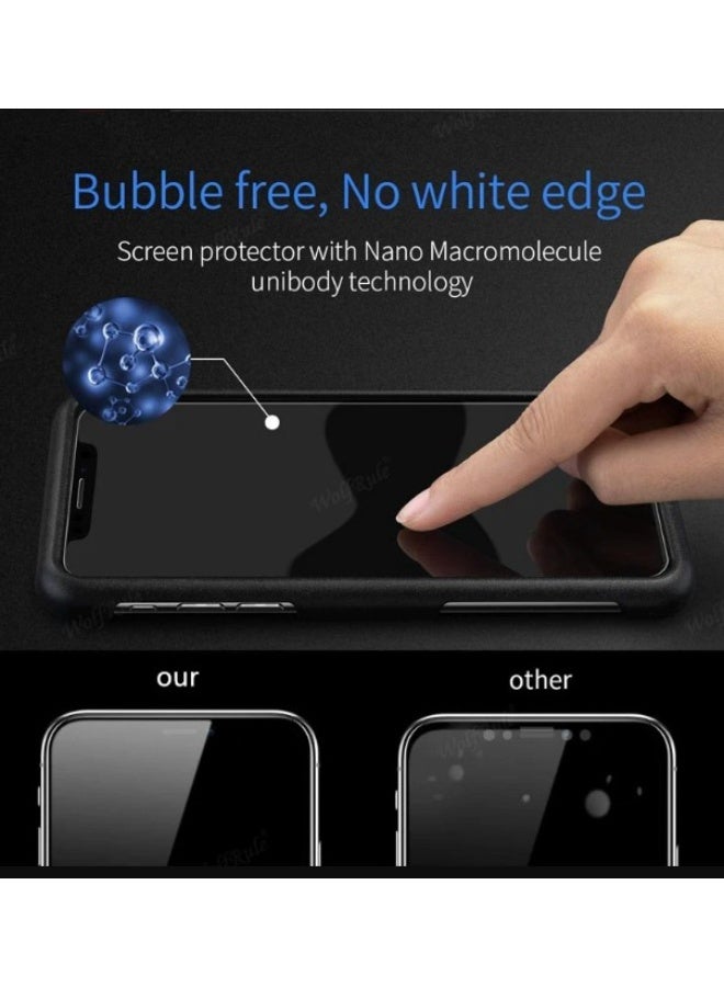 1 Pack Screen Protector for oneplus nord 5, Full Coverage Black Edge Tempered Glass Film Easy to Install, No Bubble, Case Friendly, 9H Anti-Scratch, - Image 4
