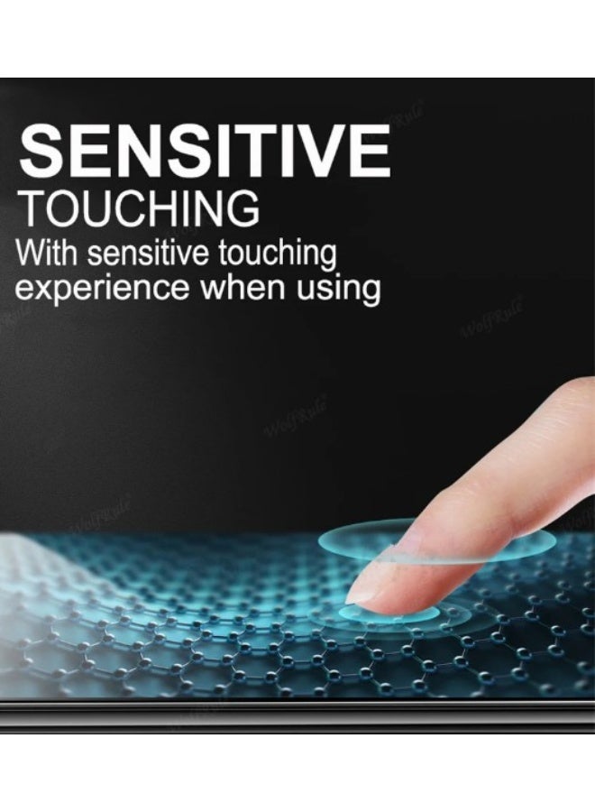 1 Pack Screen Protector for oneplus nord 5, Full Coverage Black Edge Tempered Glass Film Easy to Install, No Bubble, Case Friendly, 9H Anti-Scratch, - Image 5