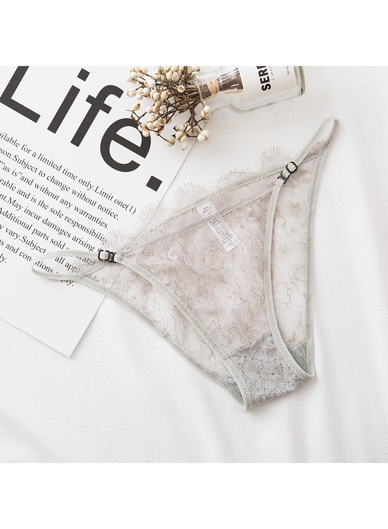 3 Pack Sheer Panties Seamless Ultra Thin Ultra Transparent Lace - Image 3