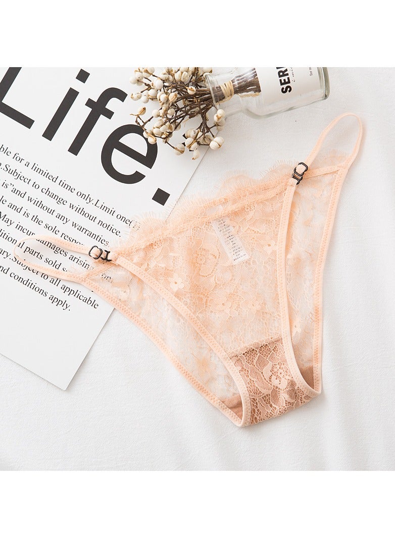 3 Pack Sheer Panties Seamless Ultra Thin Ultra Transparent Lace - Image 4