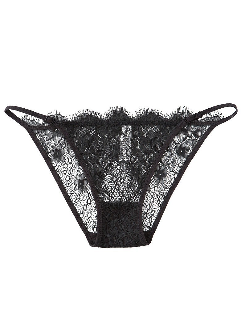 3 Pack Sheer Panties Seamless Ultra Thin Ultra Transparent Lace - Image 2