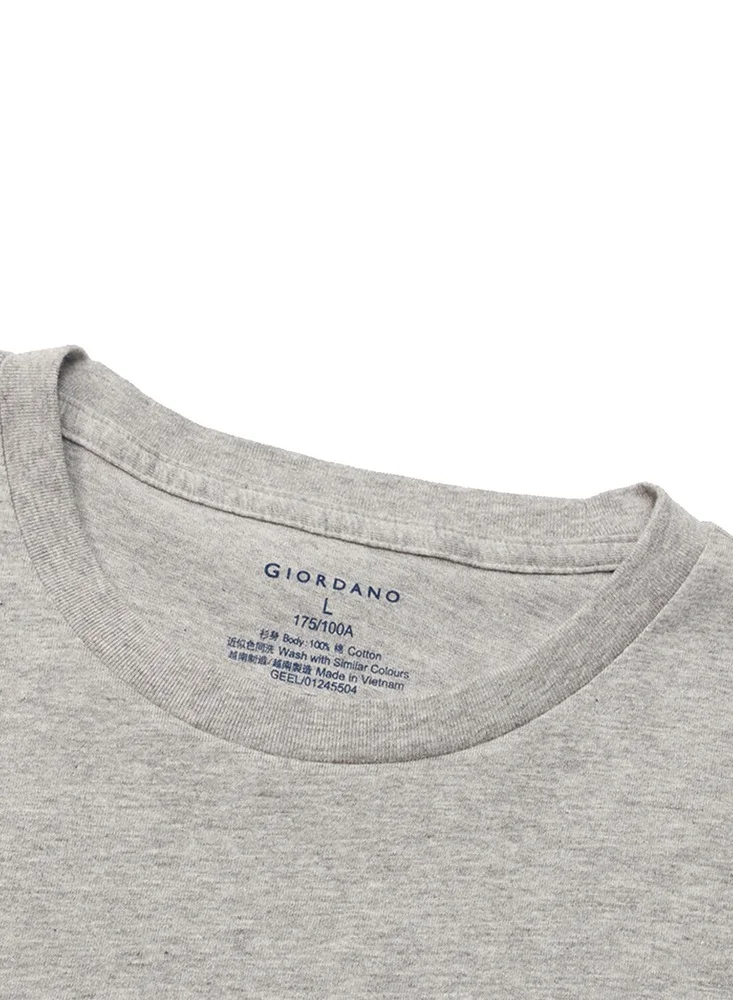 GIORDANO Men's Basic Tees (3-packs)