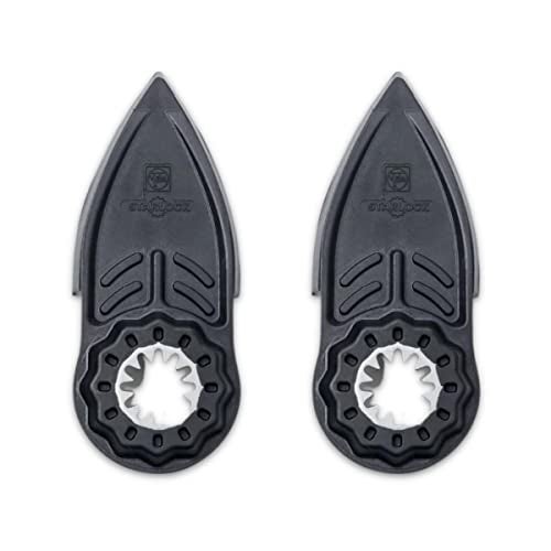 Fein Starlock Finger-Shaped Sanding Pad with Hook & Loop Attachment - Precision Sanding for Tight, Intricate Areas, Protective Backing Plate, 2-Pack - 63806159220 - Image 1