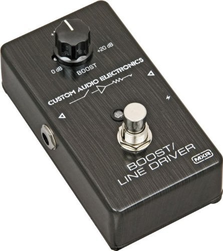 MXR Dunlop MXR MC401 CAE BOOST Custom Audio Electronics Pedal w/ 2 Cables - Image 3