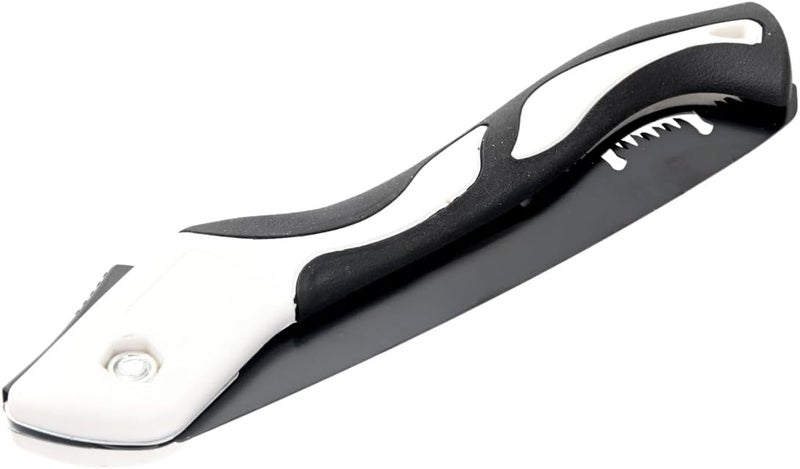 Folding Saw - 210mm - Hand Saw with Triple-Cut Razor Teeth, Safety Lock and Ergonomic Non-Slip Handle - Portable Pruning Saw for Tree Trimming, Wood Cutting, Camping, Garden Use - Image 1