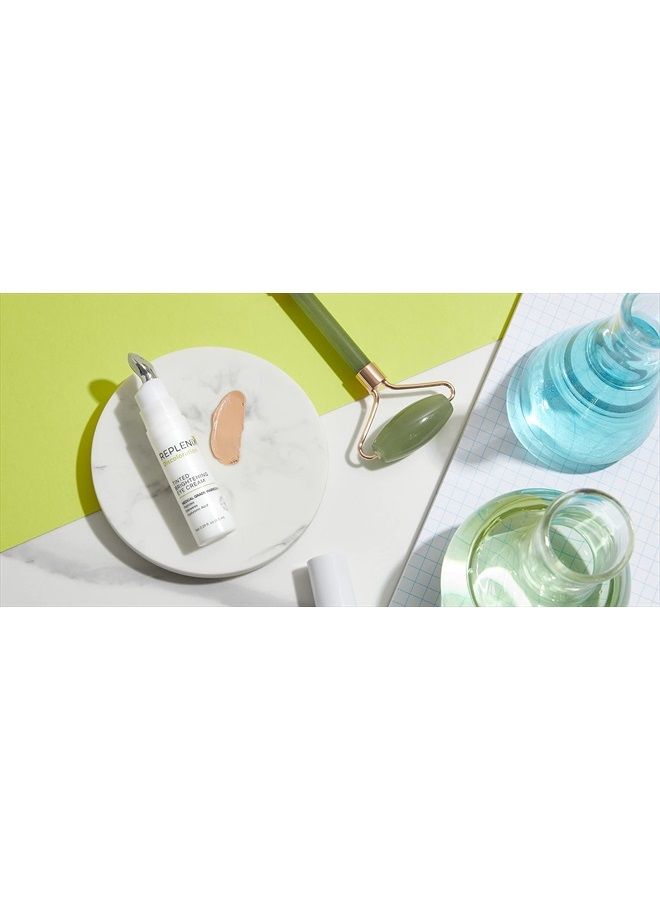 Replenix Tinted Brightening Eye Cream – Firming Under Eye Dark Circle Treatment - Improves Fine Lines, Wrinkles, Puffiness and Hyperpigmentation - Undereye Pigment Corrector, 0.29 oz. - Image 5