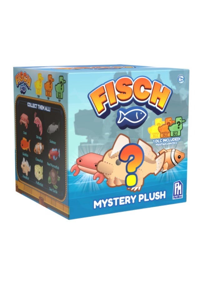 PhatMojo Fisch Collectible Plush 4-Inches, Series 1 (Style & Color May Vary) | DLC Code Included! | Collectible Plush Toy | Soft Toy | Blind Box | Mystery Plush | Surprise Plush | Perfect for Kids, Gamers and Collectors. - Image 1