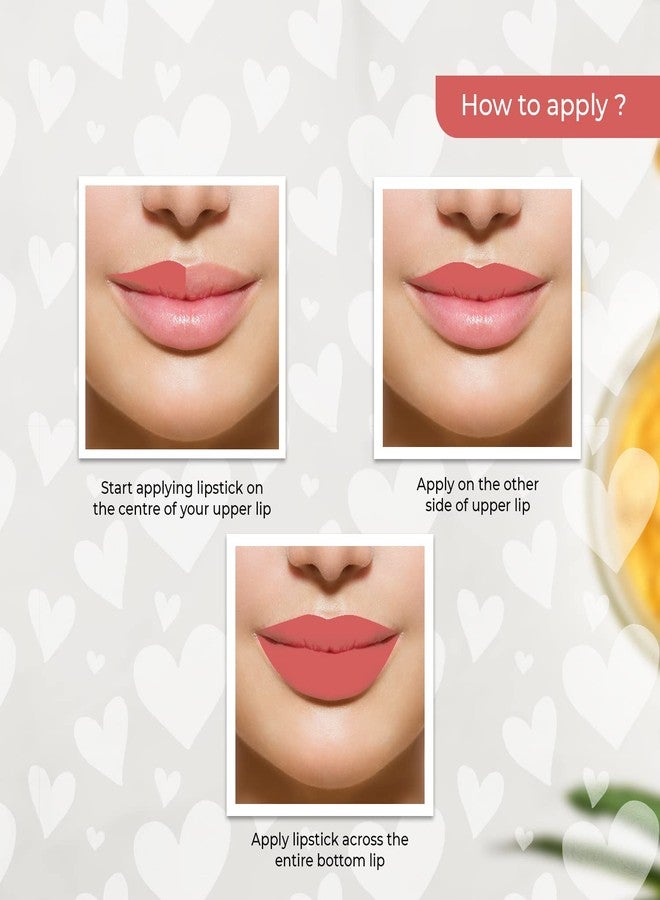 لينفور أحمر شفاه لينفور كولور مي أب السائل غني بفيتامين أ و هـ، ذو لون غني للغاية، مقاوم للانتقال والتلطخ، مظهر مطفي، لون صدئ 2 مل - Image 3