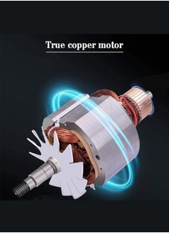 SILVER CREST Silver Crest Stainless Steel Electric Cereal Grinder Cereal Grinder Powder Machine Herb Grinder Fast Speed Spice Mill Powder Machine for Kitchen Cereal, Coffee, Pepper, Beans, Nuts Spices  - Image 5
