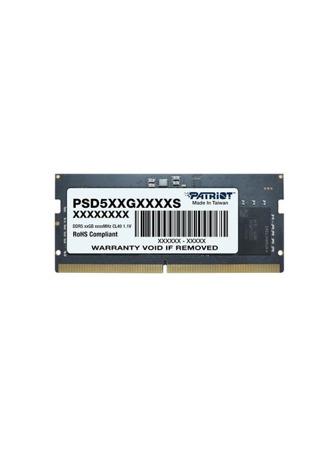 Memory Signature DDR5 RAM 32GB (1X32GB) 5600MHz CL46 SODIMM Laptop/Notebook Memory Module - PSD532G56002S