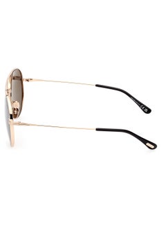 TOM FORD Unisex UV Protection Pilot Sunglasses - FT099628A62 - Lens Size: 62 Mm  - Image 2