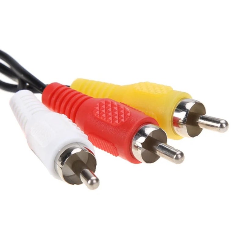 9 Pin AV Audio Video Cable 1pc For SEGA MD 2 3 RCA Converter Lead Wire - Image 3