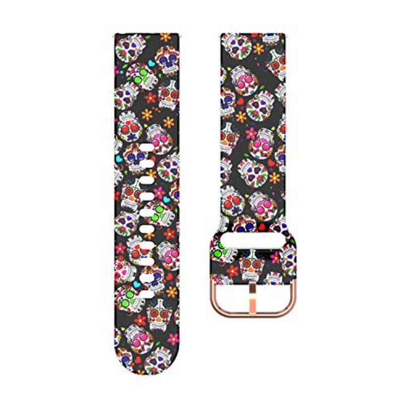 Compatible with Spade Co Health Smartwatch 4 Bands, Quick Release Waterproof Pattern Wristband Straps for Spade Health Smartwatch 4 - Image 4