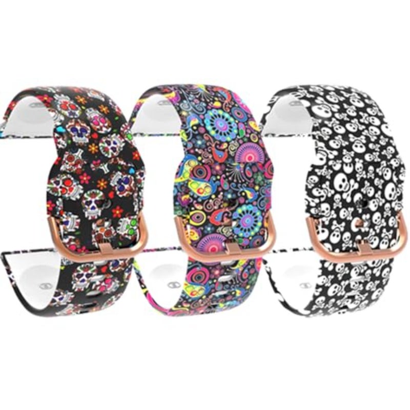 Compatible with Spade Co Health Smartwatch 4 Bands, Quick Release Waterproof Pattern Wristband Straps for Spade Health Smartwatch 4 - Image 1