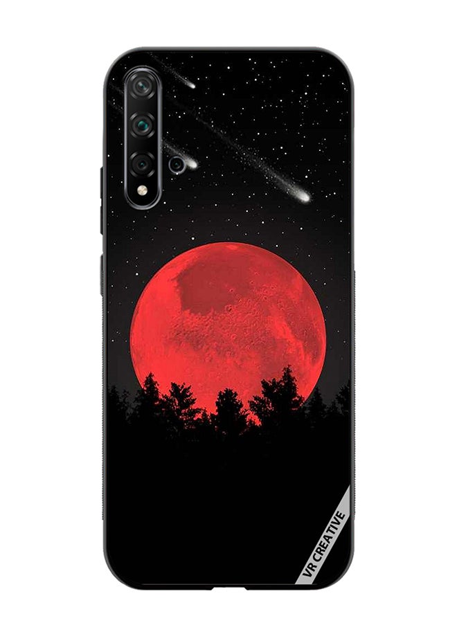 VR CREATIVE Protective Case Cover For Huawei Nova 5T Bloody Moon Design Multicolour - Image 1