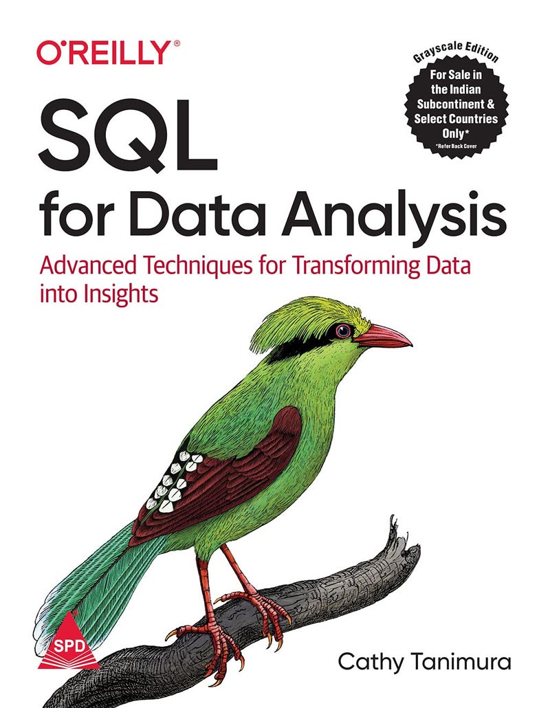 SQL for Data Analysis: Advanced Techniques for Transforming Data into Insights (Grayscale Indian Edition) - Image 1