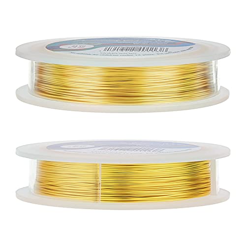 BENECREAT 24 Gauge Jewelry Wire 98 Feet 33 Yards Gold Copper Craft Wire for Beading DIY Necklaces Bracelets Earrings Tarnish Resistant - Image 3