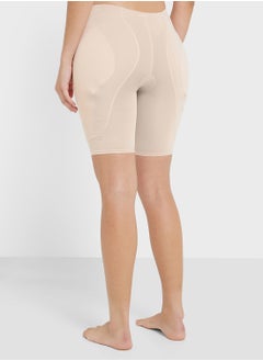 Ginger Sculpt High-Waisted Mid Thigh Shorts  - Image 4