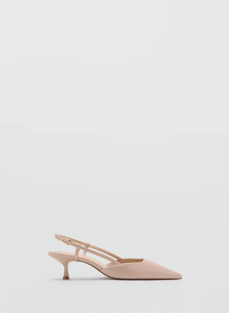 Mango Patent Heeled Shoes