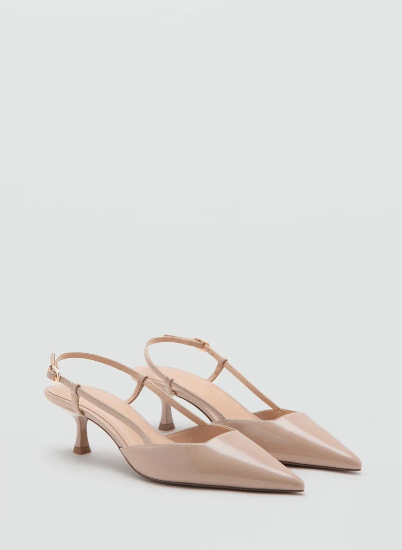 Mango Patent Heeled Shoes