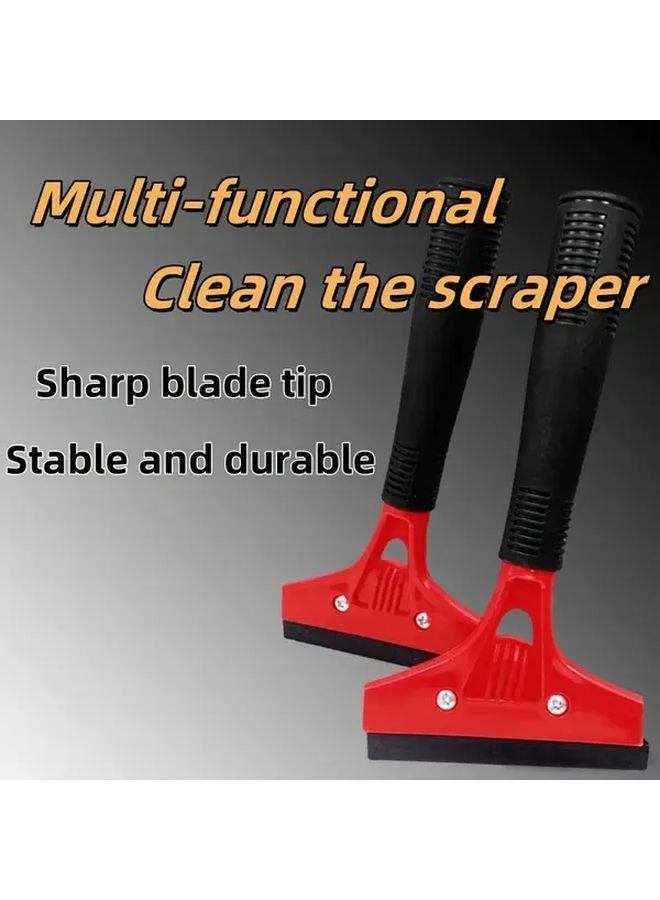 8.5 Inch Long Multipurpose Floor Scraper Tool 4 Inch Blade Wallpaper Remover Adhesive Removal - Image 3